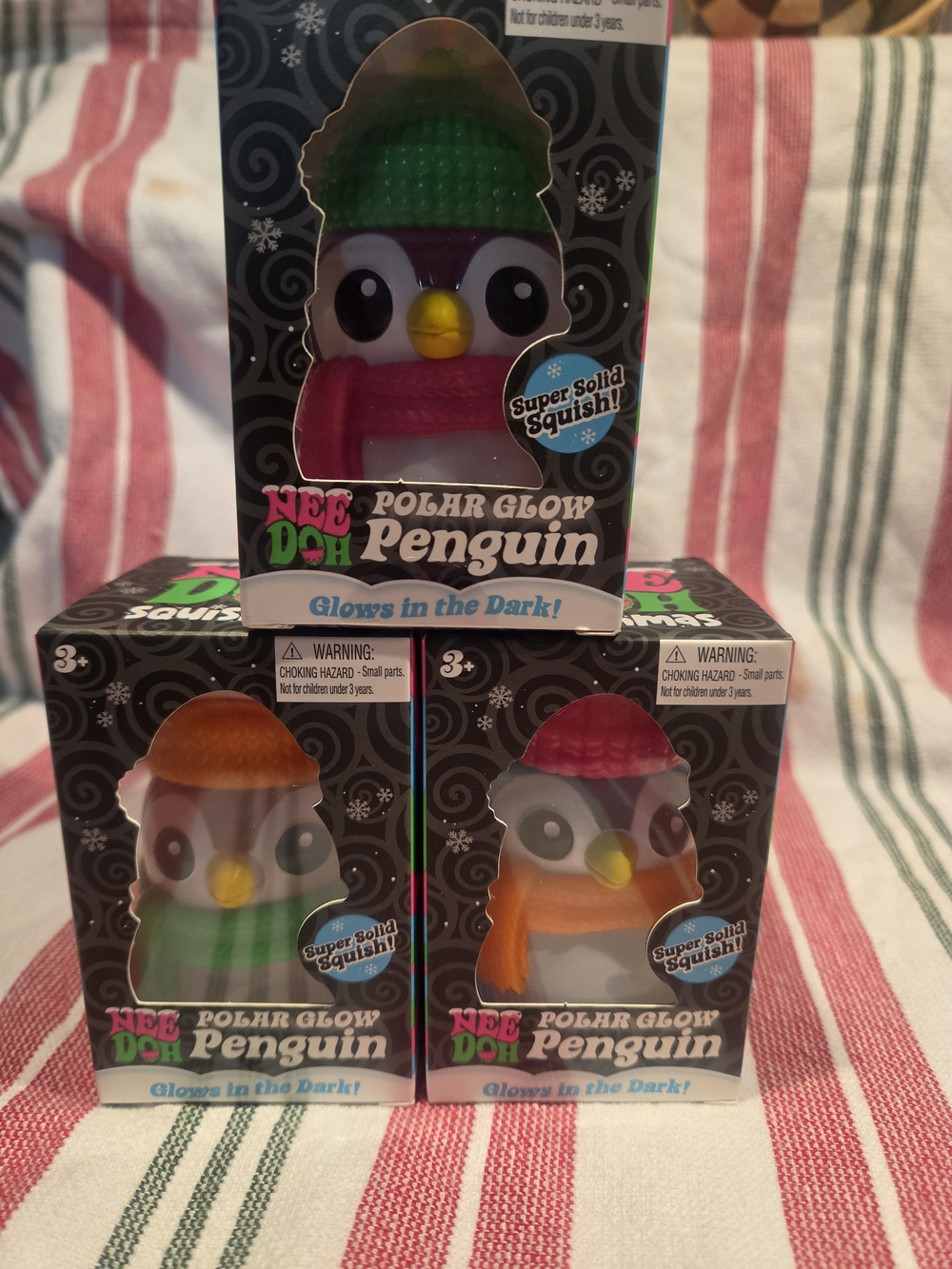 Nee Doh Polar Glow Penguin.